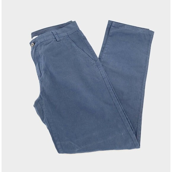 Everlane‎ Pants Mens 31 x 31 Washed Navy Uniform Chino Slim Work Pants - Picture 2 of 8